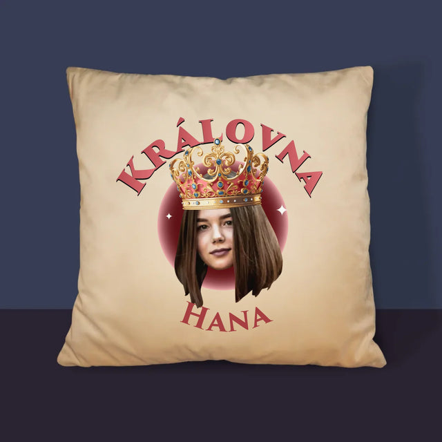 Fotka A Textem: Královna - Polštář