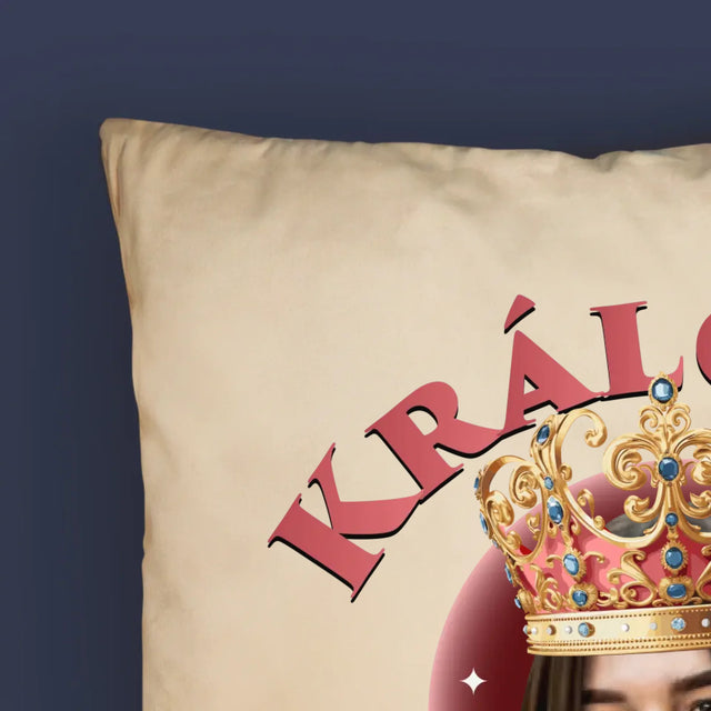 Fotka A Textem: Královna - Polštář