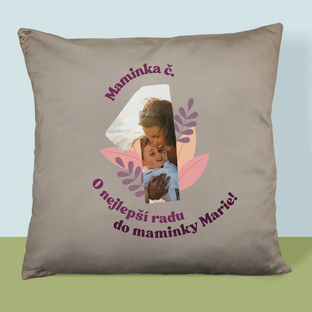 Fotka A Textem: Maminka Č. 1 - Polštář