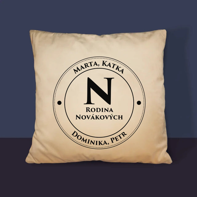 Monogram: Monogram Rodina - Polštář