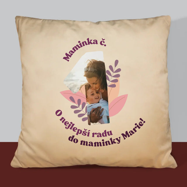 Fotka A Textem: Maminka Č. 1 - Polštář