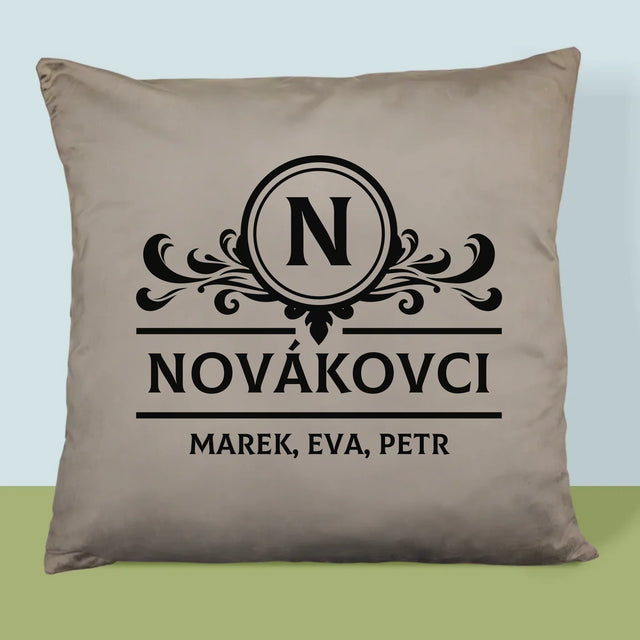 Monogram: Monogram Rodina - Polštář