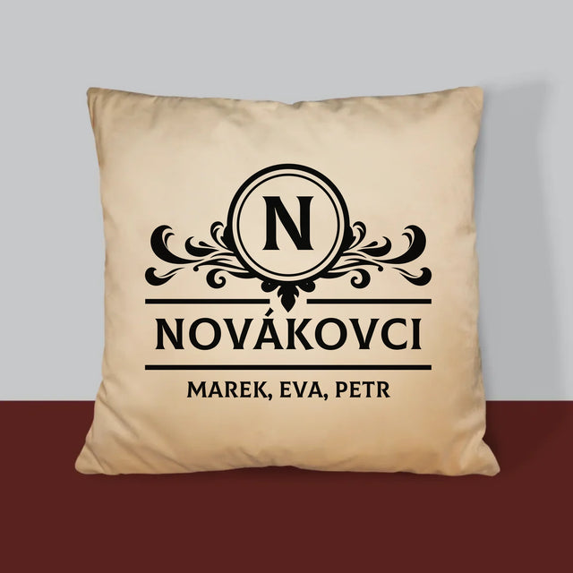 Monogram: Monogram Rodina - Polštář