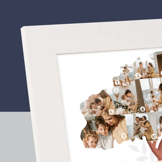 Tvar Z Fotek: Rodinný Strom - Fotorámeček