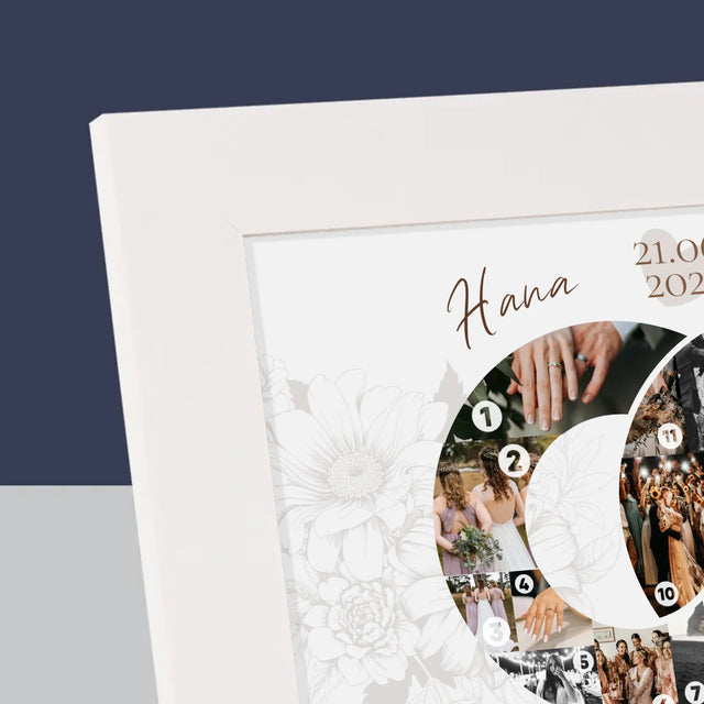 Tvar Z Fotek: Svatba - Fotorámeček