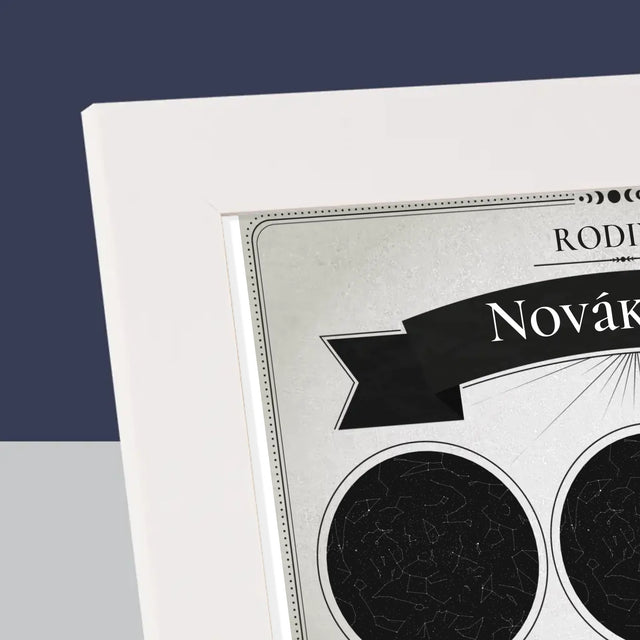 Hvězdná Mapa: Hvězdná Mapa: Rodina - Fotorámeček