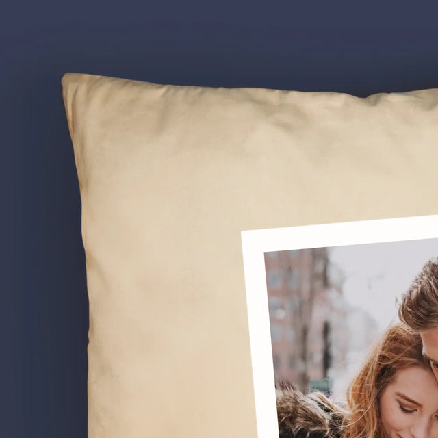 Fotka A Textem: Miluji Tě Fotka - Polštář