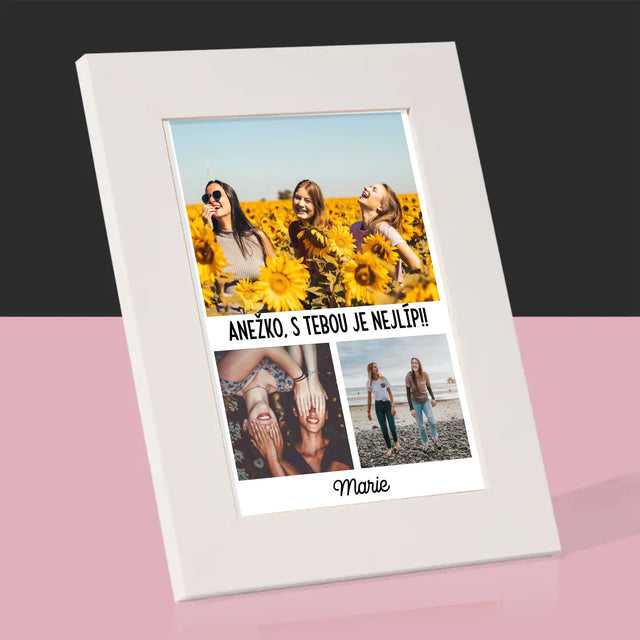 Fotokoláž: Nejlepší Kamarádky - Fotorámeček