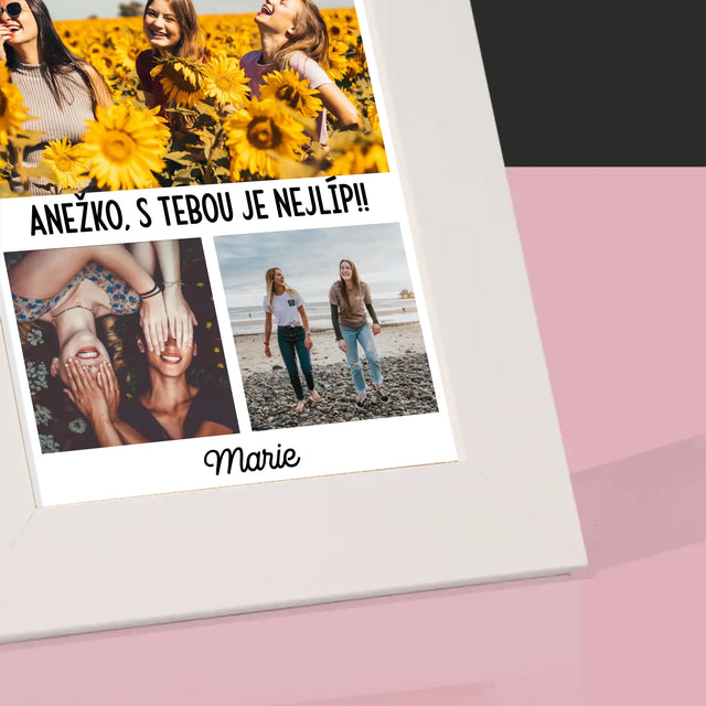 Fotokoláž: Nejlepší Kamarádky - Fotorámeček