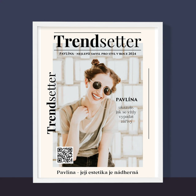 Obálka Časopisu: Trendsetter - Tisk V Rámečku