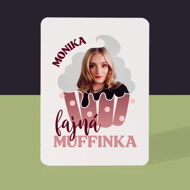 Fotka A Textem: Fajná Muffinka - Hrací Karty
