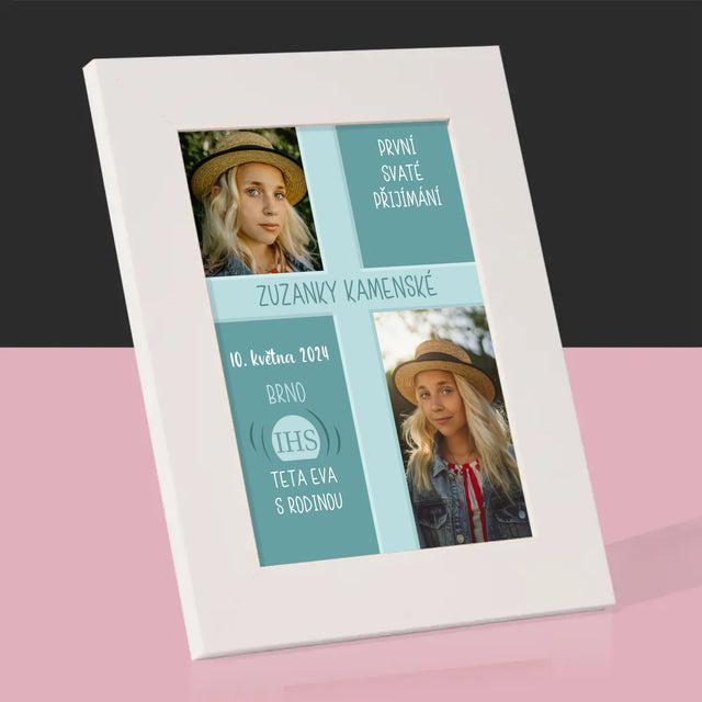 Fotokoláž: První Přijímání - Fotorámeček