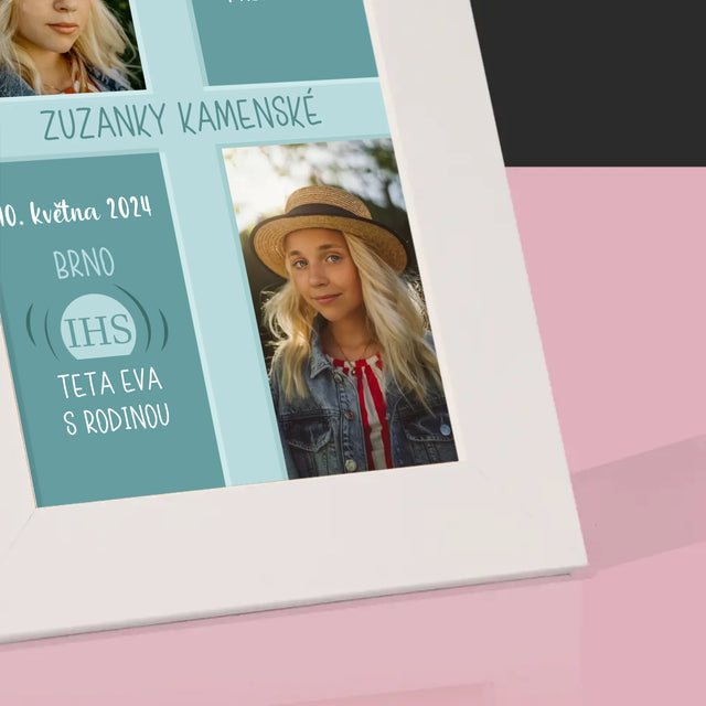 Fotokoláž: První Přijímání - Fotorámeček
