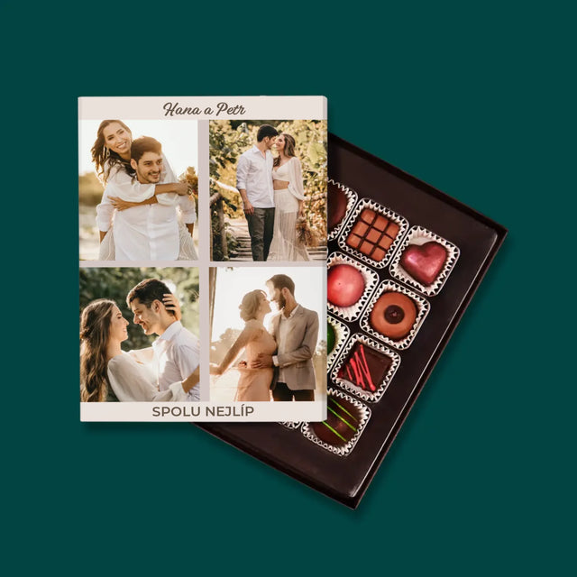 Fotokoláž: Spolu Nejlíp Koláž Z Fotografií - Pralinky