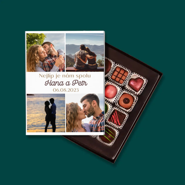 Fotokoláž: Nejlíp Je Nám Spolu - Pralinky