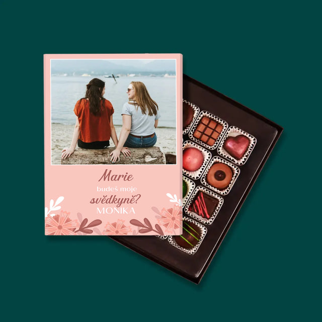 Fotokoláž: Prosba O Bytí Svědkyní - Pralinky