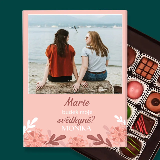 Fotokoláž: Prosba O Bytí Svědkyní - Pralinky