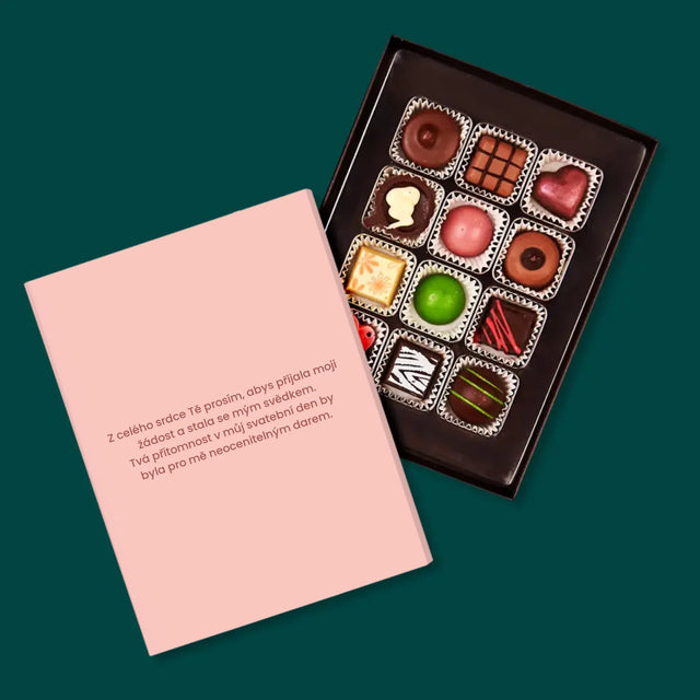 Fotokoláž: Prosba O Bytí Svědkyní - Pralinky