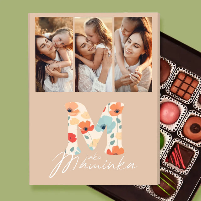 Fotokoláž: M Jako Maminka - Pralinky