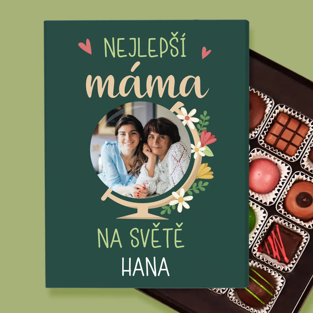Fotka A Textem: Nejlepší Máma Svět - Pralinky