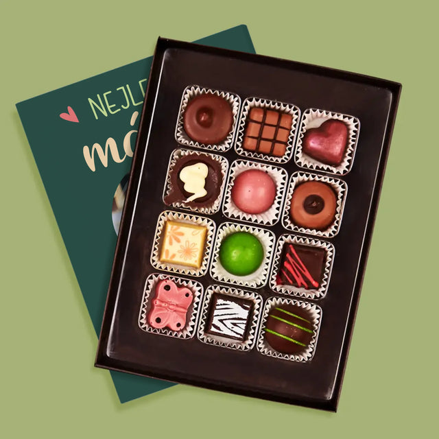 Fotka A Textem: Nejlepší Máma Svět - Pralinky