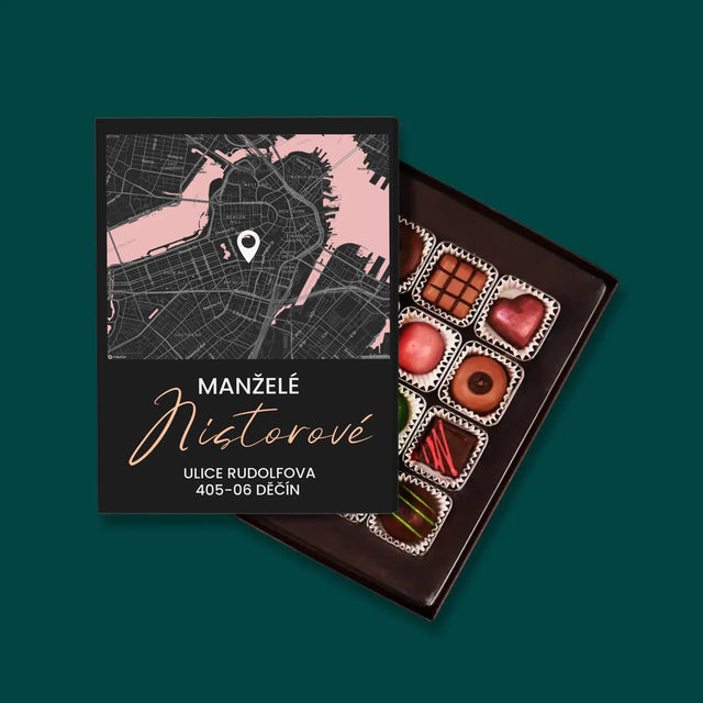 Mapa Města: Mapa Města: Stát - Pralinky