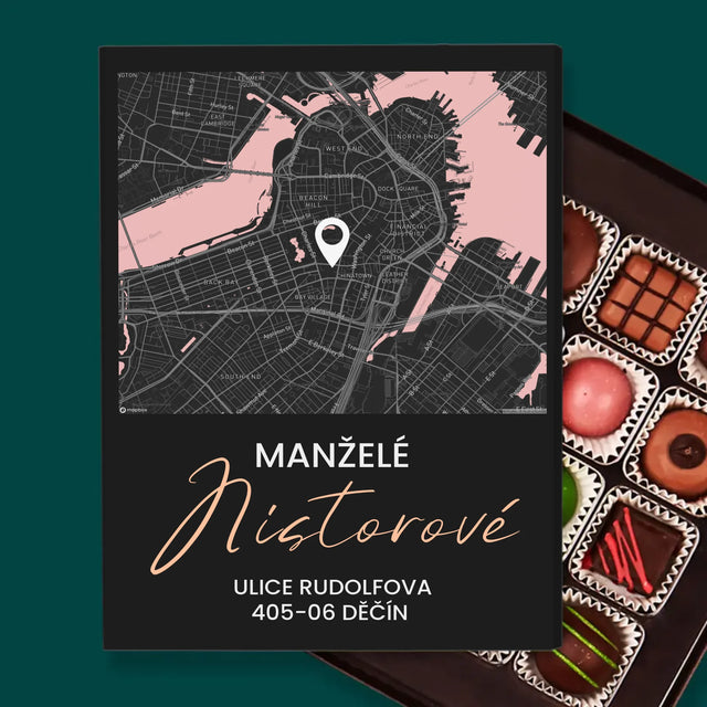 Mapa Města: Mapa Města: Stát - Pralinky