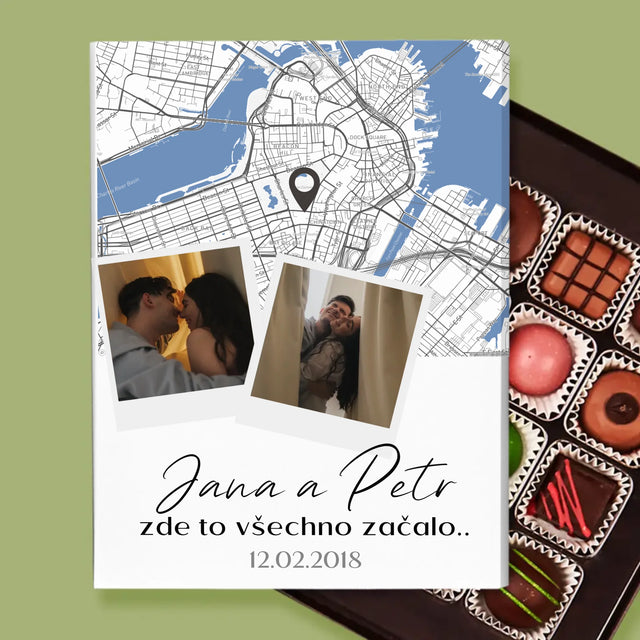 Mapa Města: Kde To Začalo - Mapa Města - Pralinky