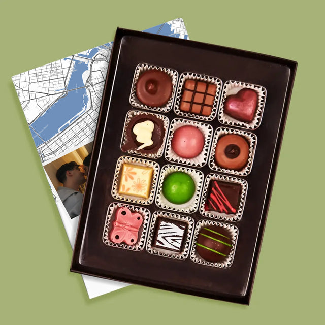 Mapa Města: Kde To Začalo - Mapa Města - Pralinky