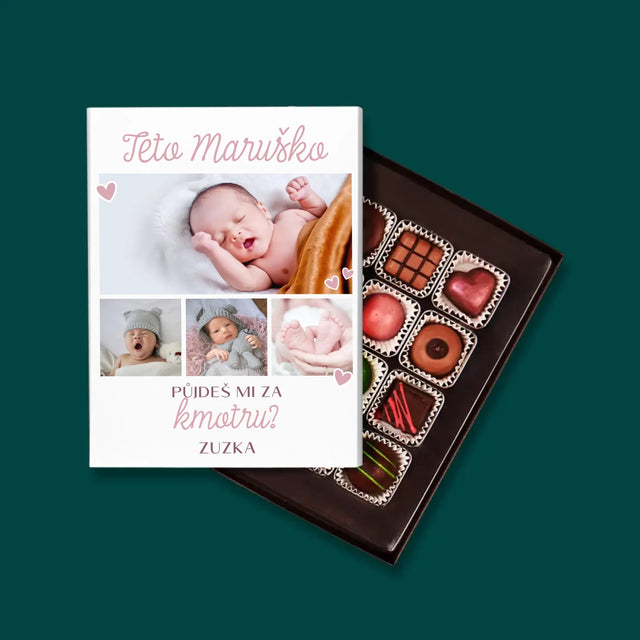 Fotokoláž: Půjdeš Mi Za Kmotru - Pralinky