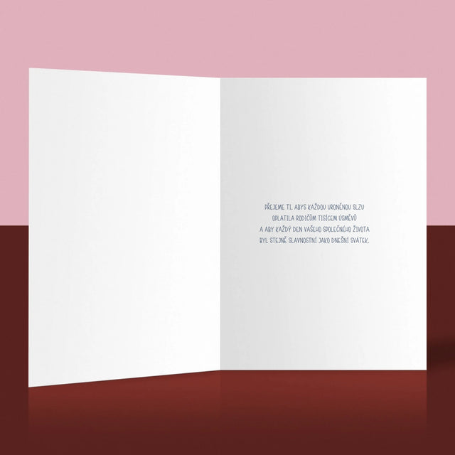 Fotka A Textem: U Příležitosti Svatého Křtu Přání - Přání