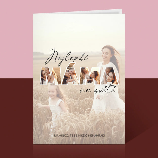 Slovo Z Fotek: Nejlepší Máma Na Světě Fotografie - Přání