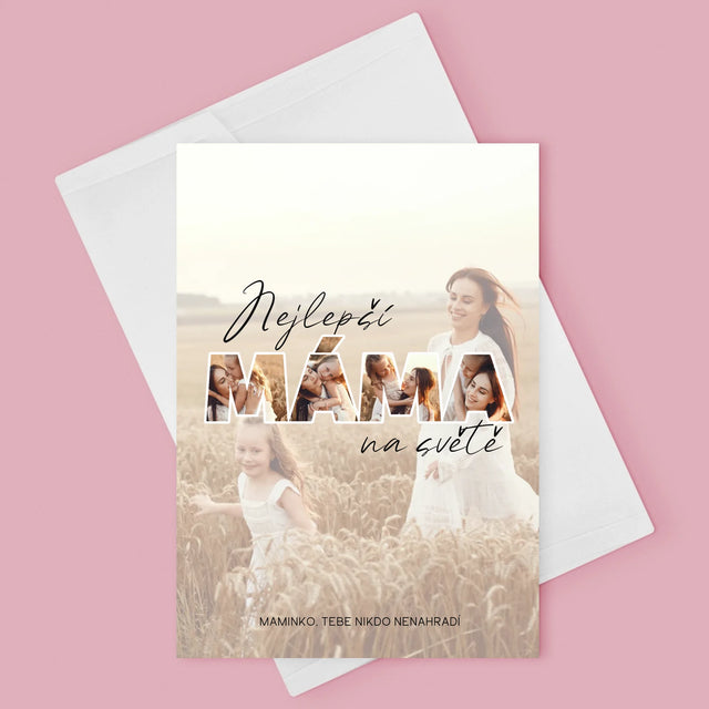 Slovo Z Fotek: Nejlepší Máma Na Světě Fotografie - Přání