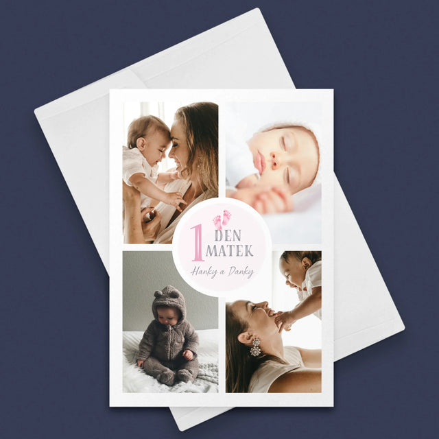 Fotokoláž: První Den Matek - Přání