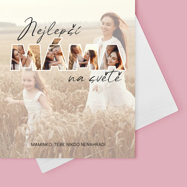 Slovo Z Fotek: Nejlepší Máma Na Světě Fotografie - Přání