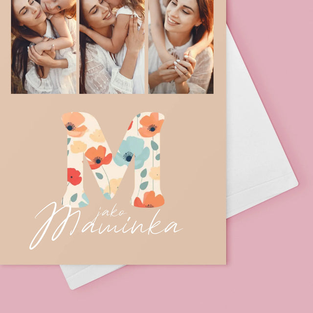 Fotokoláž: M Jako Maminka - Přání