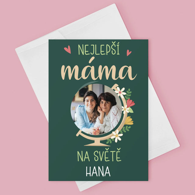 Fotka A Textem: Nejlepší Máma Svět - Přání