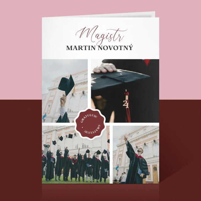Fotokoláž: Magistr - Přání