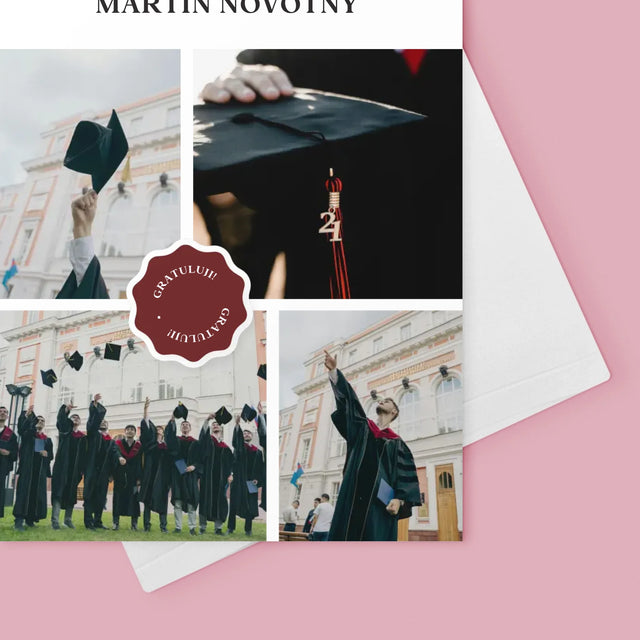 Fotokoláž: Magistr - Přání