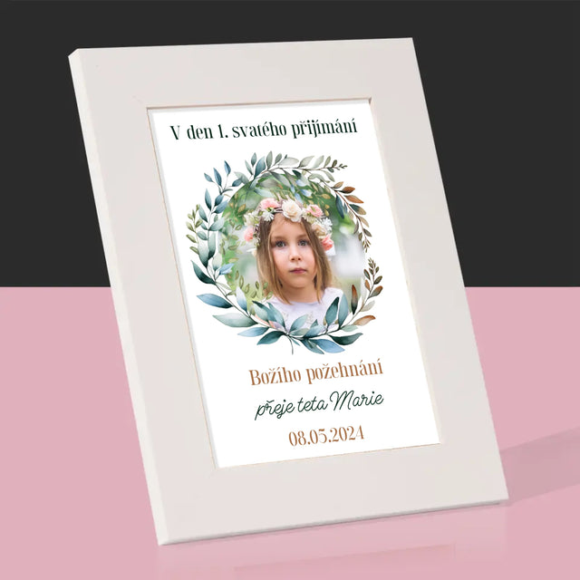 Fotka A Textem: V Den 1. Svatého Přijímání - Fotorámeček