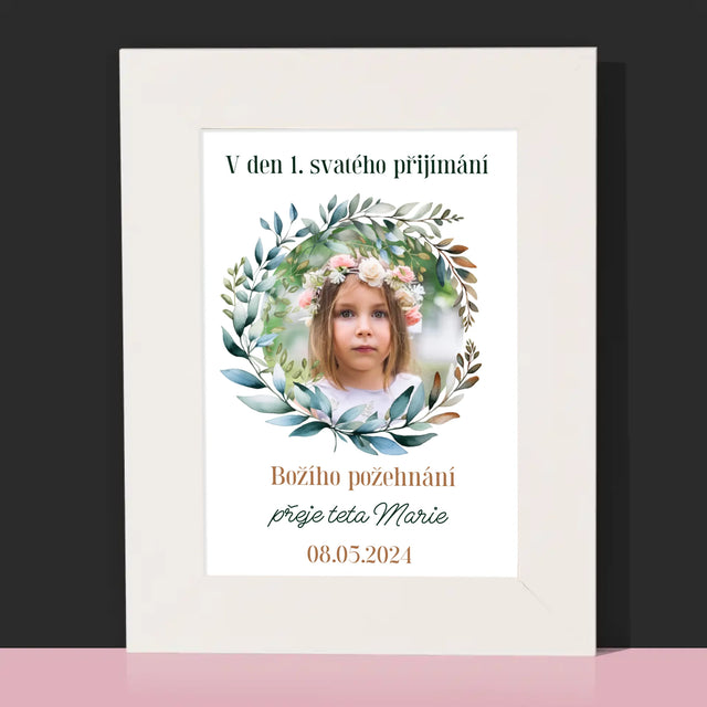 Fotka A Textem: V Den 1. Svatého Přijímání - Fotorámeček