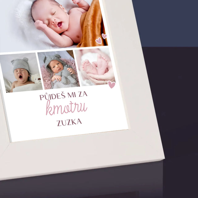 Fotokoláž: Půjdeš Mi Za Kmotru - Fotorámeček