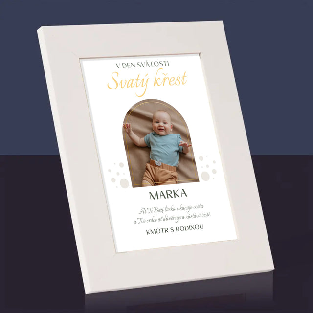 Fotka A Textem: Svátost Svatého Křtu - Fotorámeček