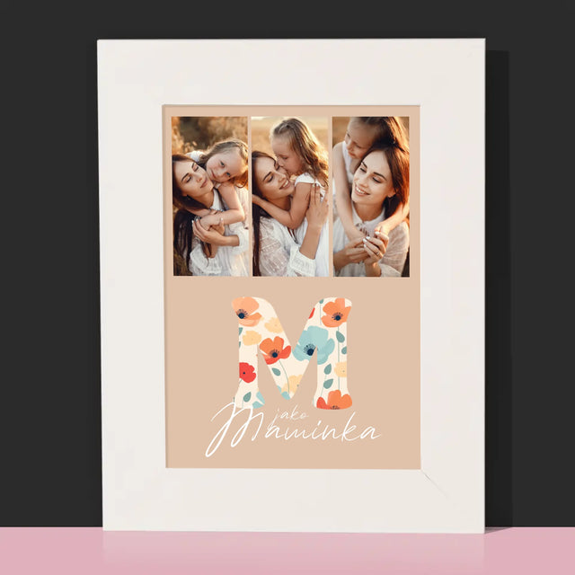 Fotokoláž: M Jako Maminka - Fotorámeček