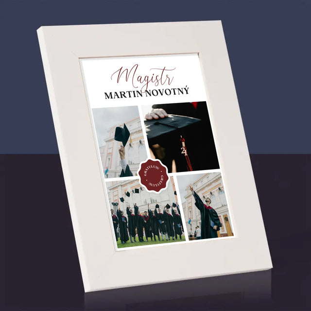 Fotokoláž: Magistr - Fotorámeček