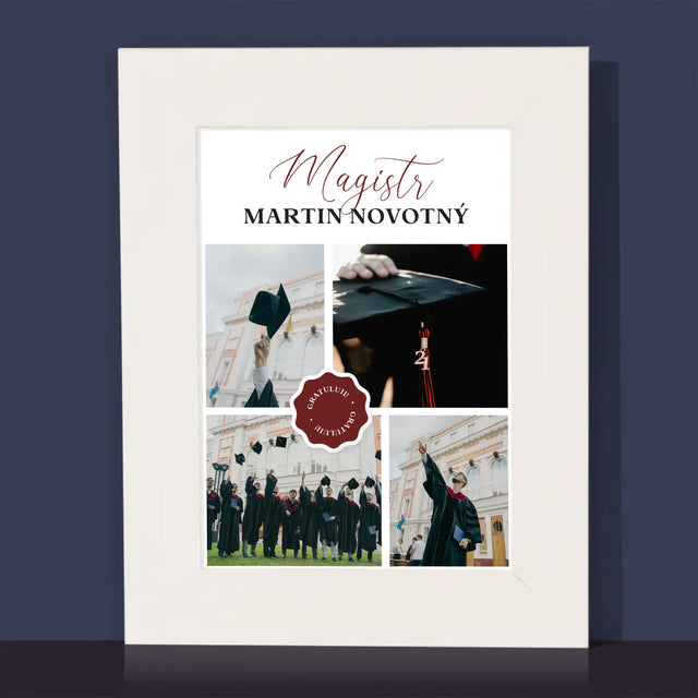 Fotokoláž: Magistr - Fotorámeček