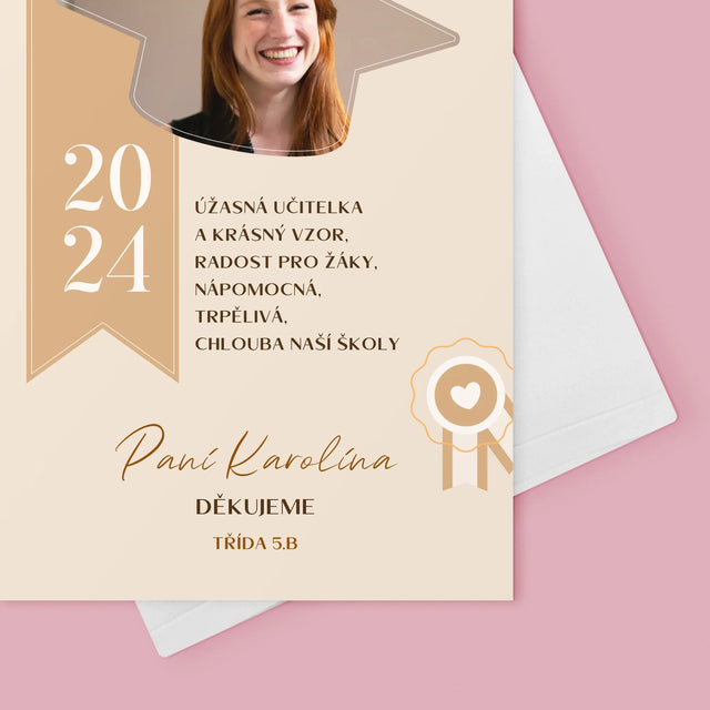 Fotka A Textem: Diplom Pro Učitele - Přání