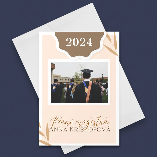 Fotokoláž: Paní Magistra - Přání