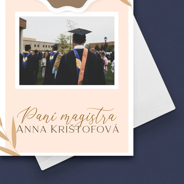 Fotokoláž: Paní Magistra - Přání