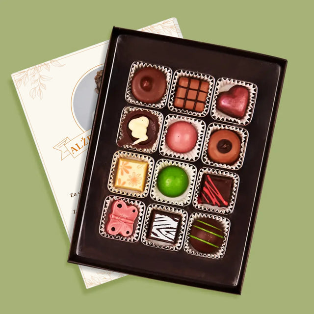 Fotka A Textem: Certifikát Vzorné Učitelky - Pralinky